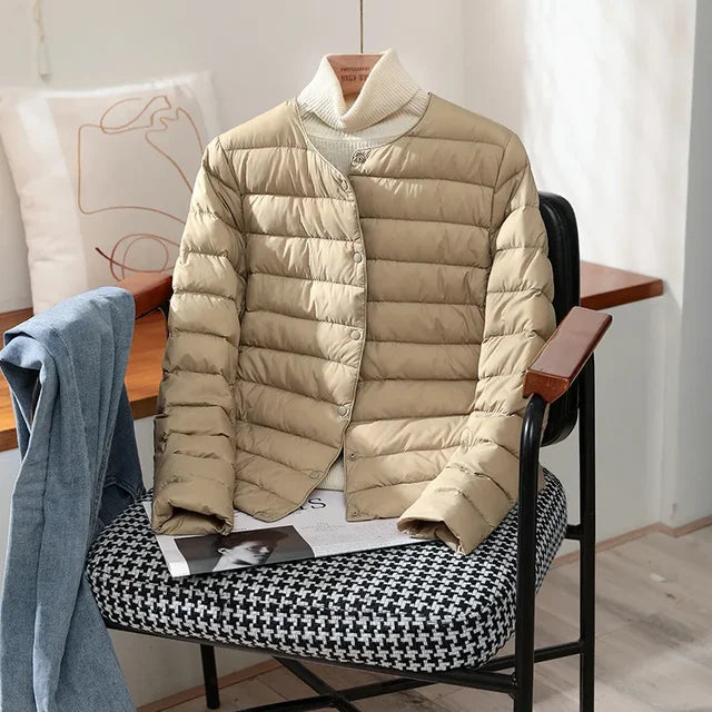 Damen Jacke Baumwolle leicht elegant Frühling – Bild 4