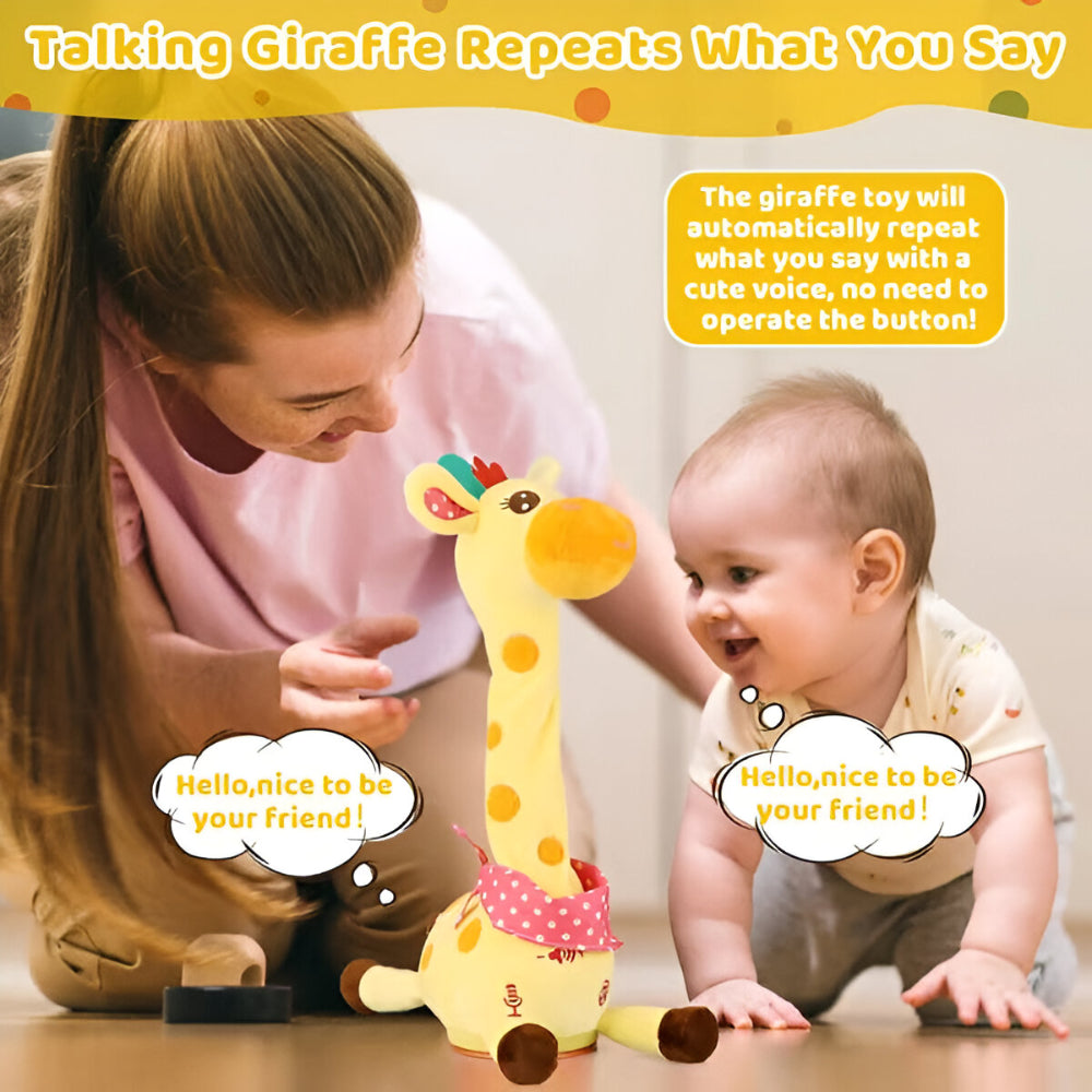 Plüschtier Giraffe singend sprechend babyfreundlich – Bild 9