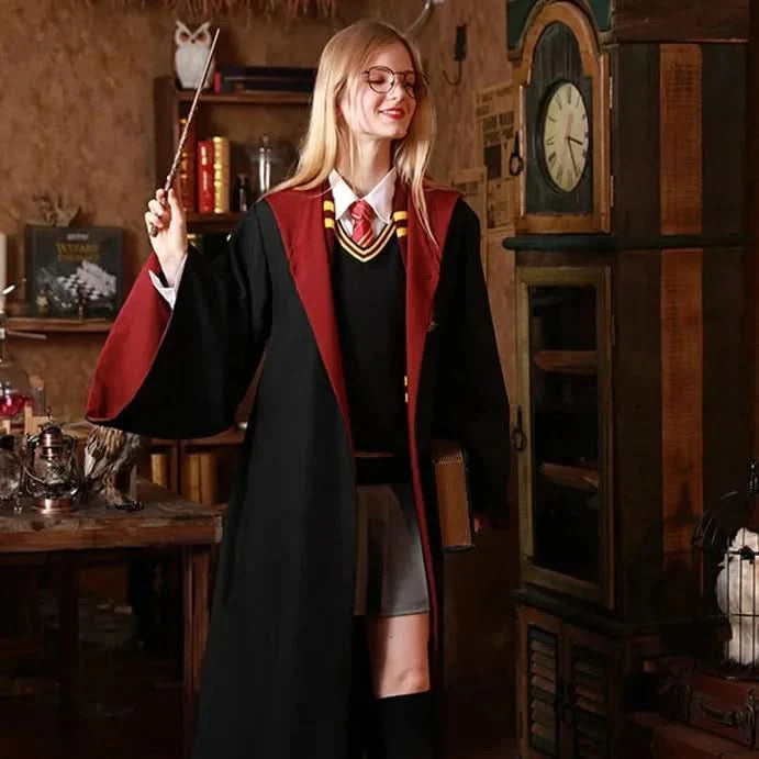 Kostümset Zauberschule Kinder Erwachsene Cosplay – Bild 11