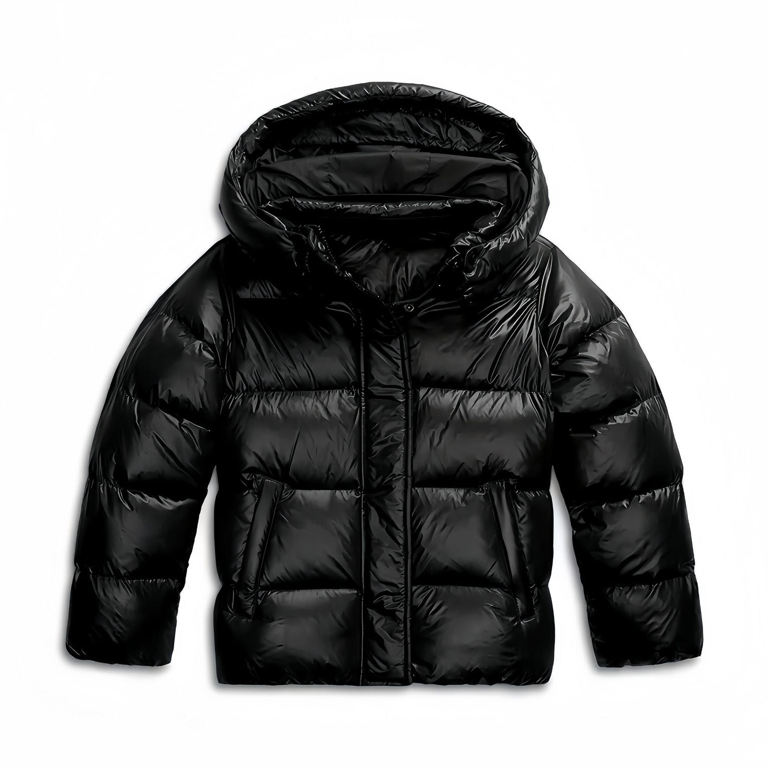 Damen Winterjacke gerader Schnitt Steppmuster – Bild 5