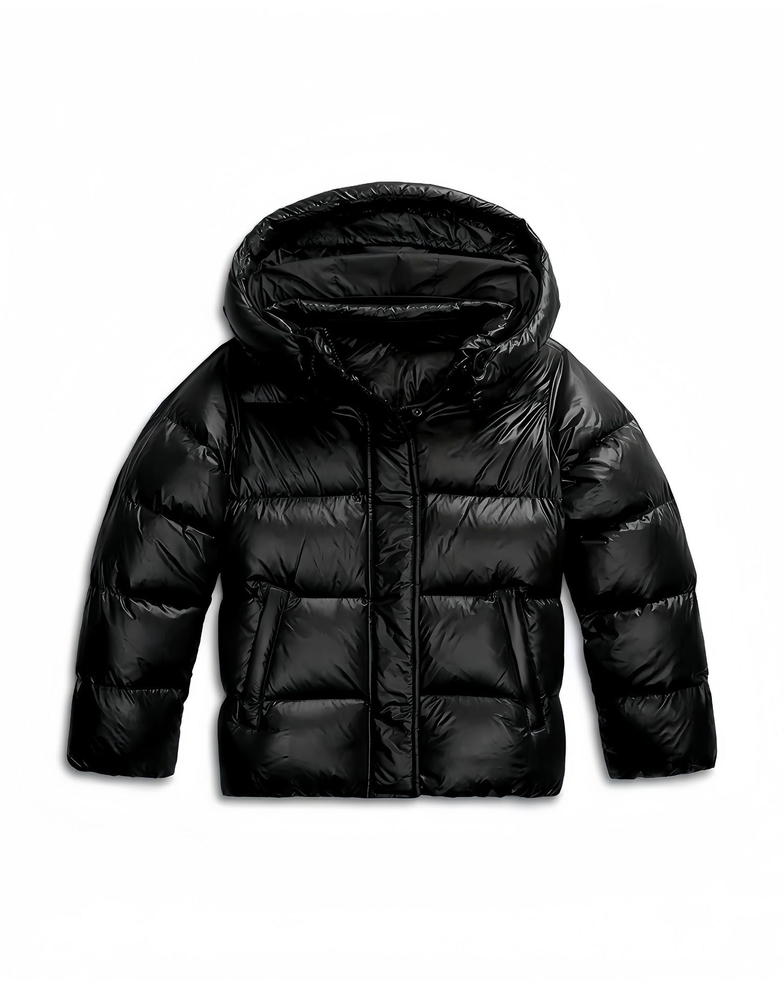 Damen Winterjacke gerader Schnitt Steppmuster – Bild 2