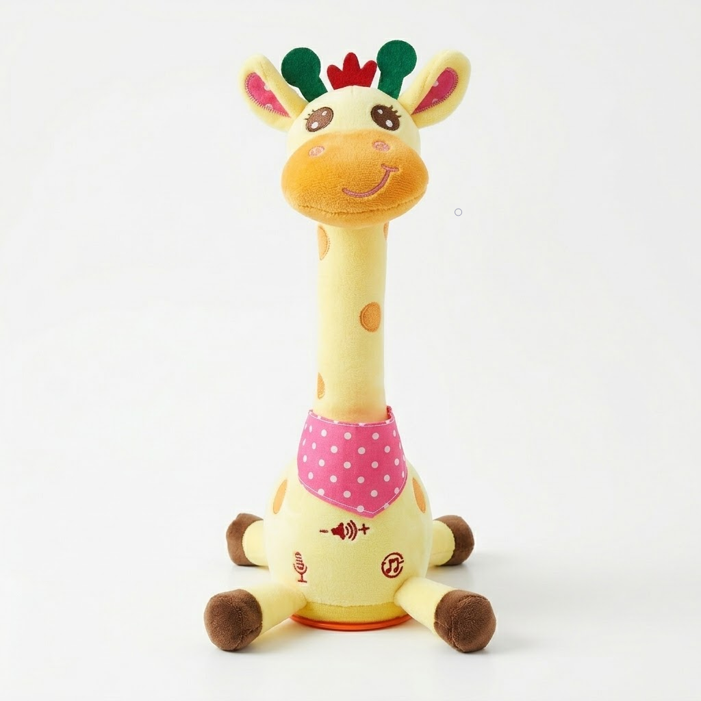 Plüschtier Giraffe singend sprechend babyfreundlich – Bild 4
