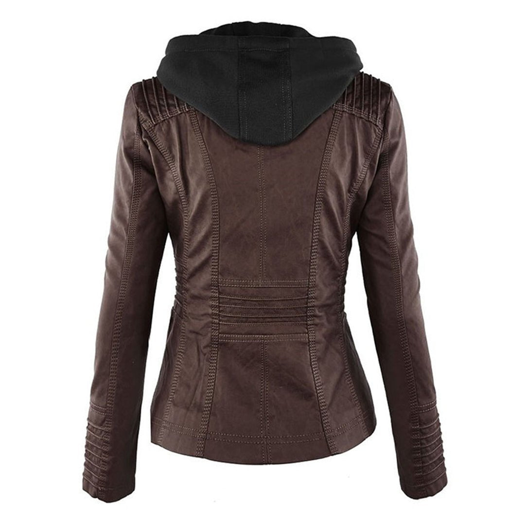Damen Jacke mit abnehmbarer Kapuze, leicht isoliert – Bild 14