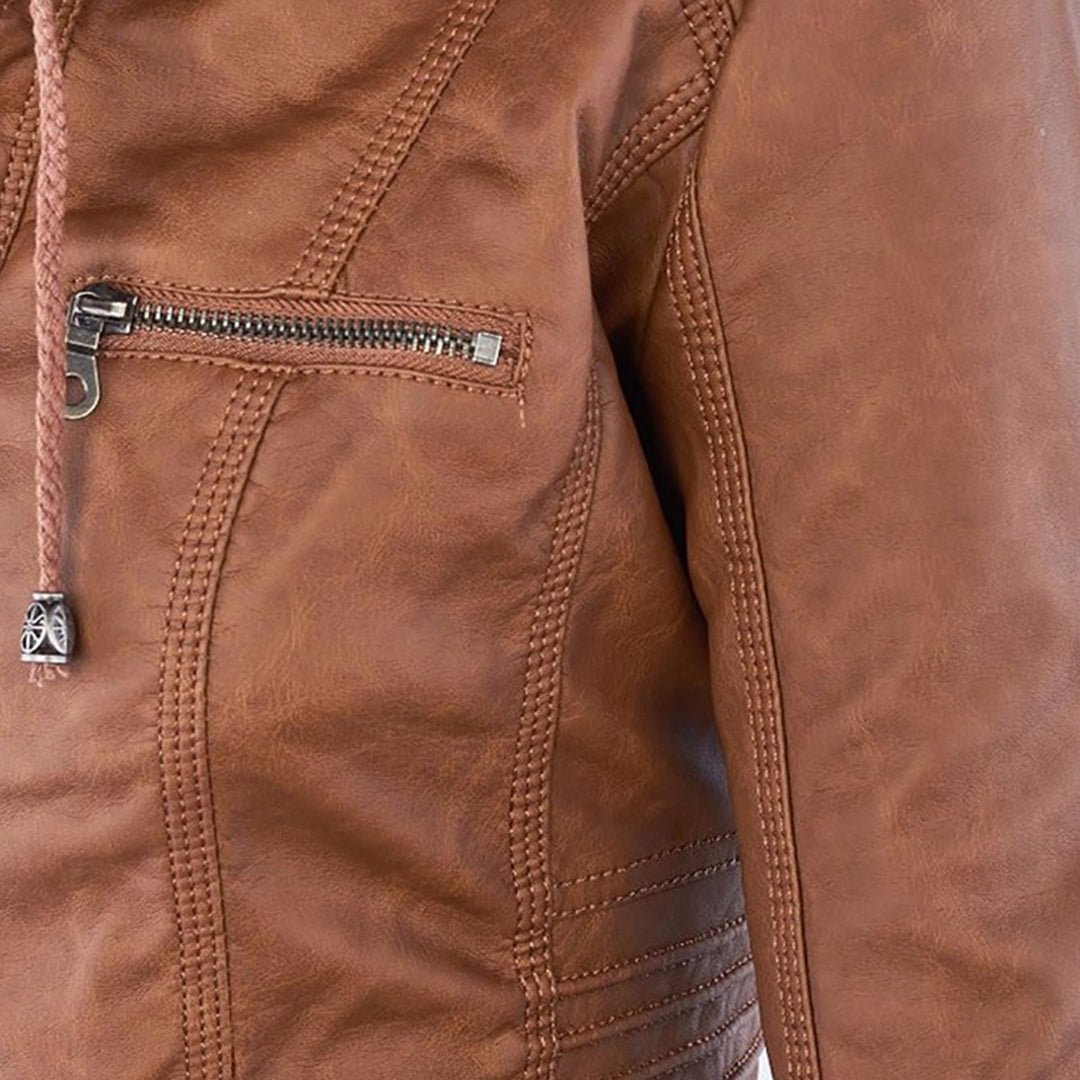 Damen Jacke mit abnehmbarer Kapuze, leicht isoliert – Bild 15