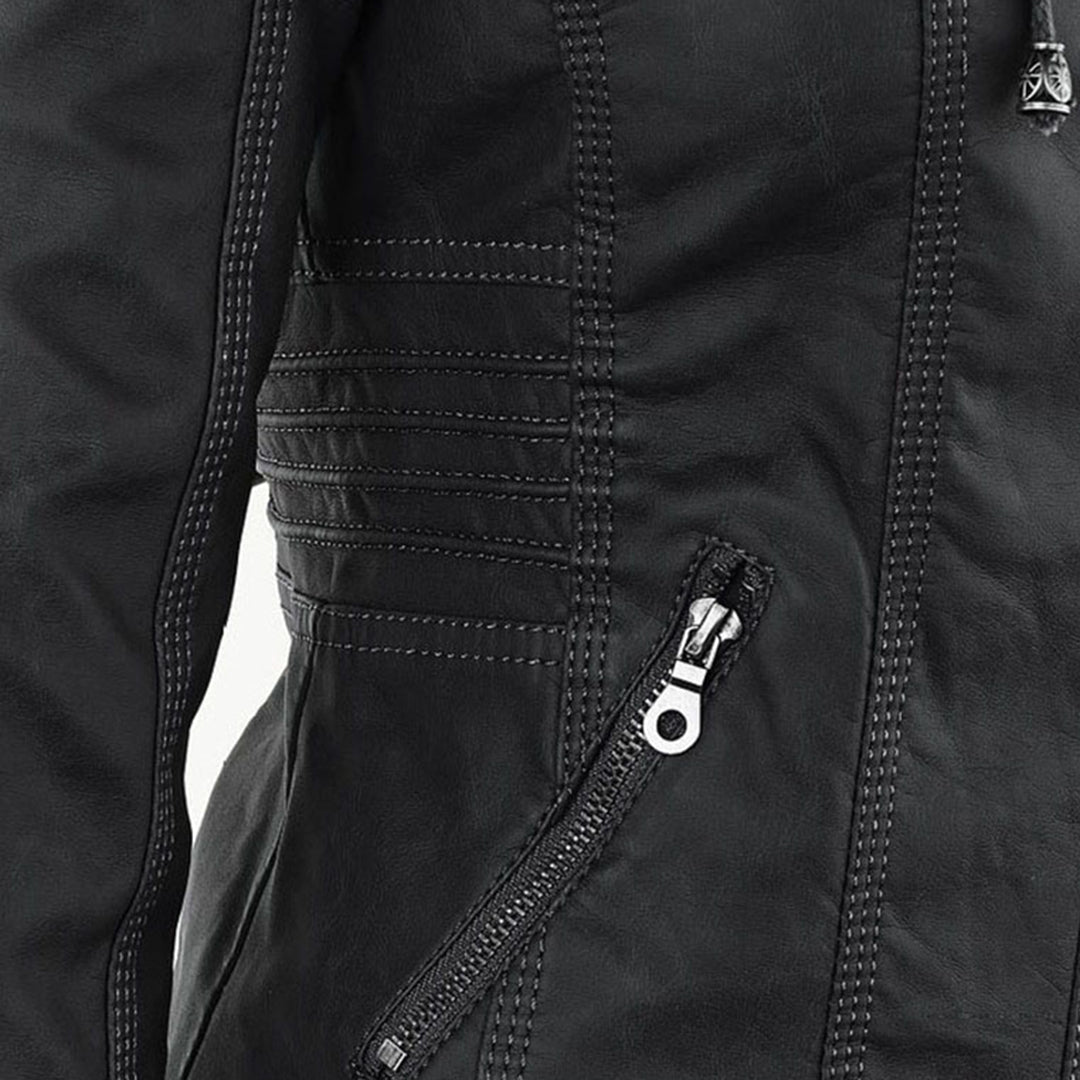 Damen Jacke mit abnehmbarer Kapuze, leicht isoliert – Bild 20
