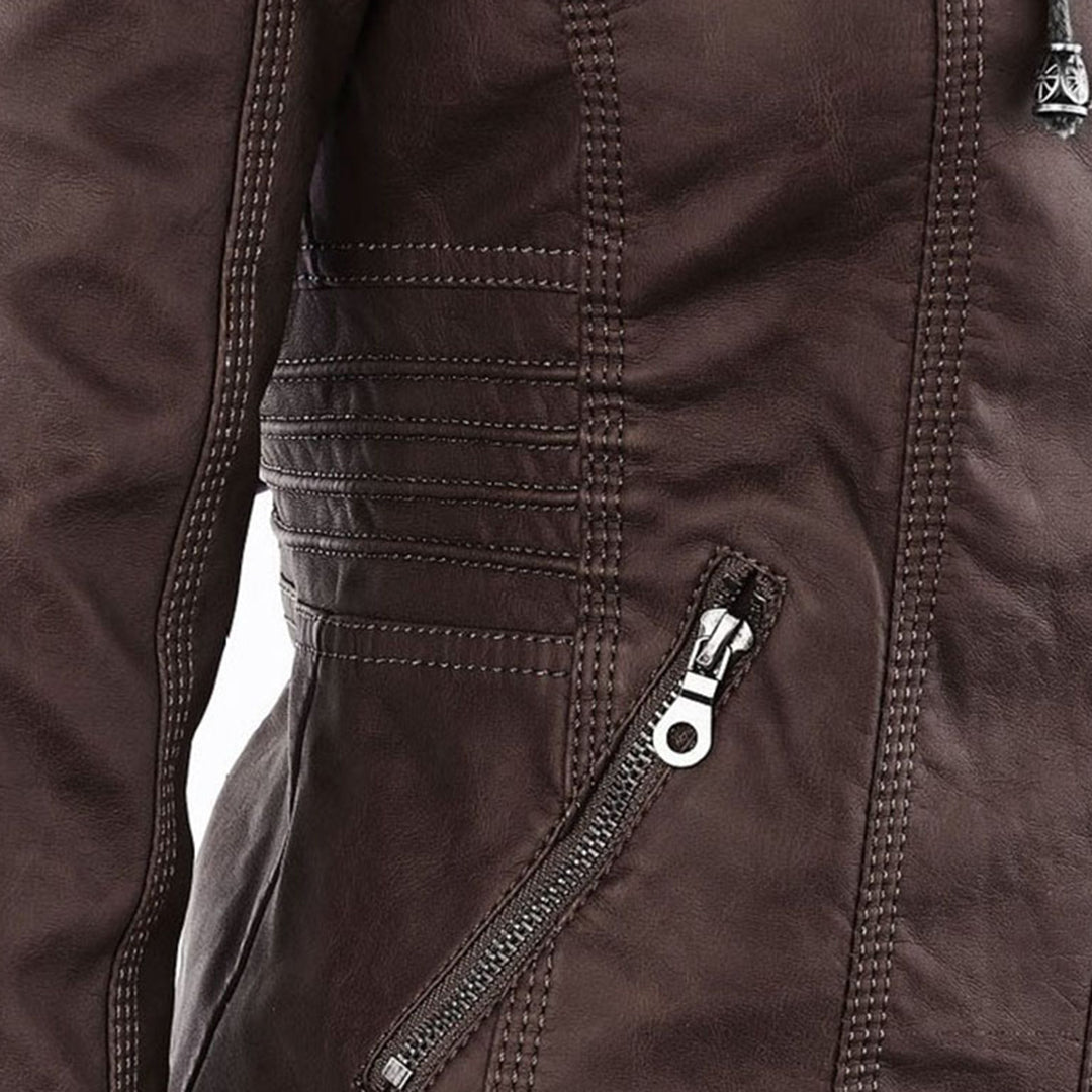 Damen Jacke mit abnehmbarer Kapuze, leicht isoliert – Bild 21
