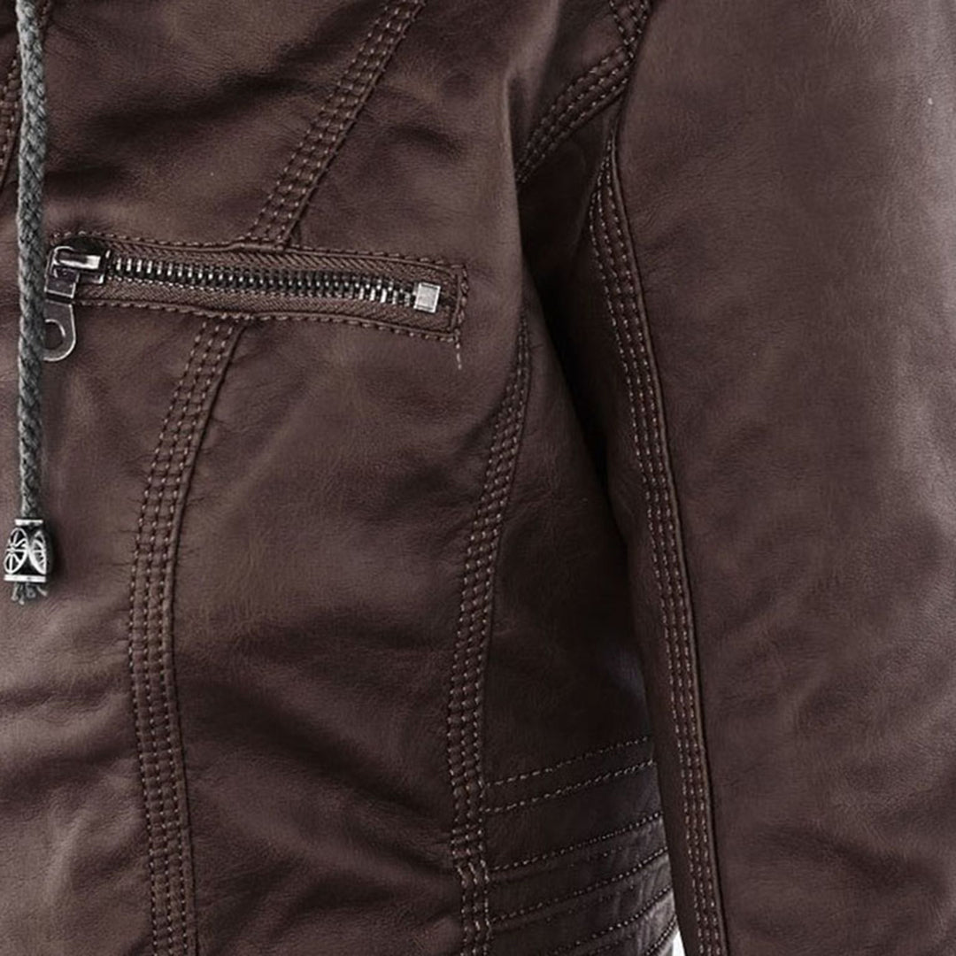 Damen Jacke mit abnehmbarer Kapuze, leicht isoliert – Bild 22
