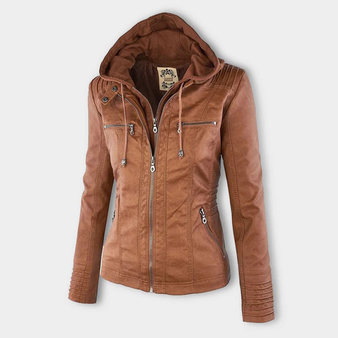 Damen Jacke mit abnehmbarer Kapuze, leicht isoliert – Bild 7