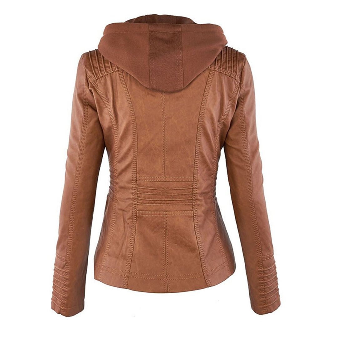 Damen Jacke mit abnehmbarer Kapuze, leicht isoliert – Bild 9