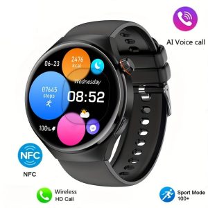 Smartwatch Herren mit NFC, GPS und Herzfrequenzmesser