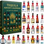 Adventskalender Tequila-Design 24 Sammlerflaschen Deko