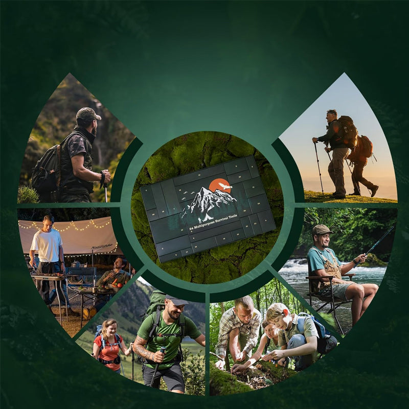 Survival Kit Adventskalender für Männer Outdoor – Bild 5