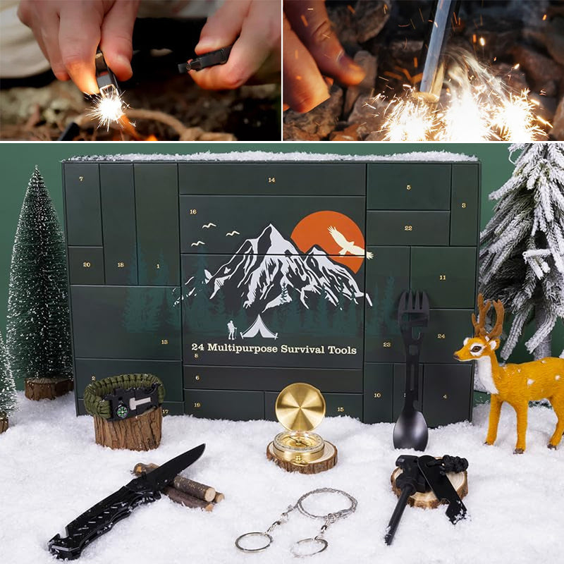 Survival Kit Adventskalender für Männer Outdoor – Bild 9