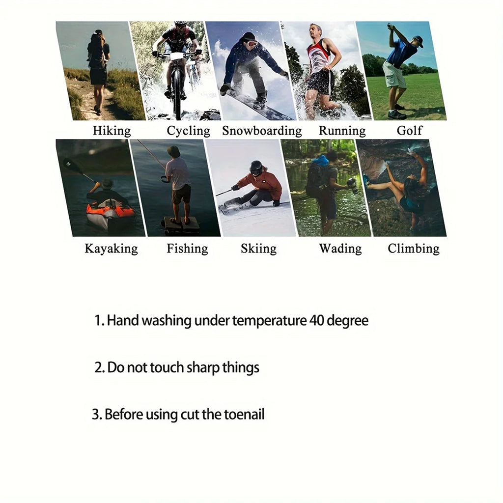 Wasserdichte Outdoor Socken – Atmungsaktiv & Fleece-gefüttert – Bild 10