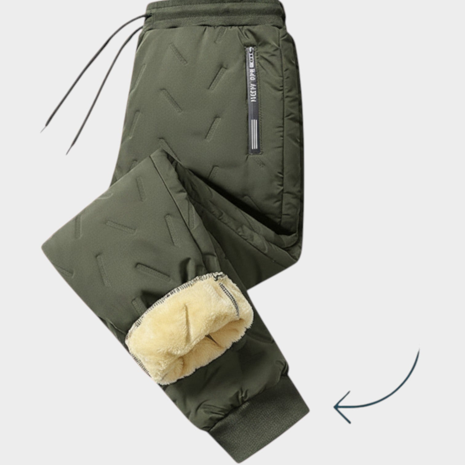 Unisex Fleecehose thermisch gefüttert für Winter – Bild 5