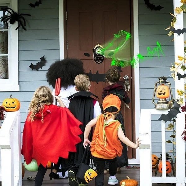 Halloween Türklingel mit Gruselauge, Sound & Bewegungseffekt – Bild 3