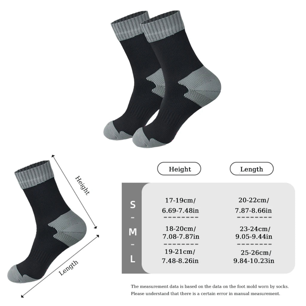 Wasserdichte Outdoor Socken – Atmungsaktiv & Fleece-gefüttert – Bild 9