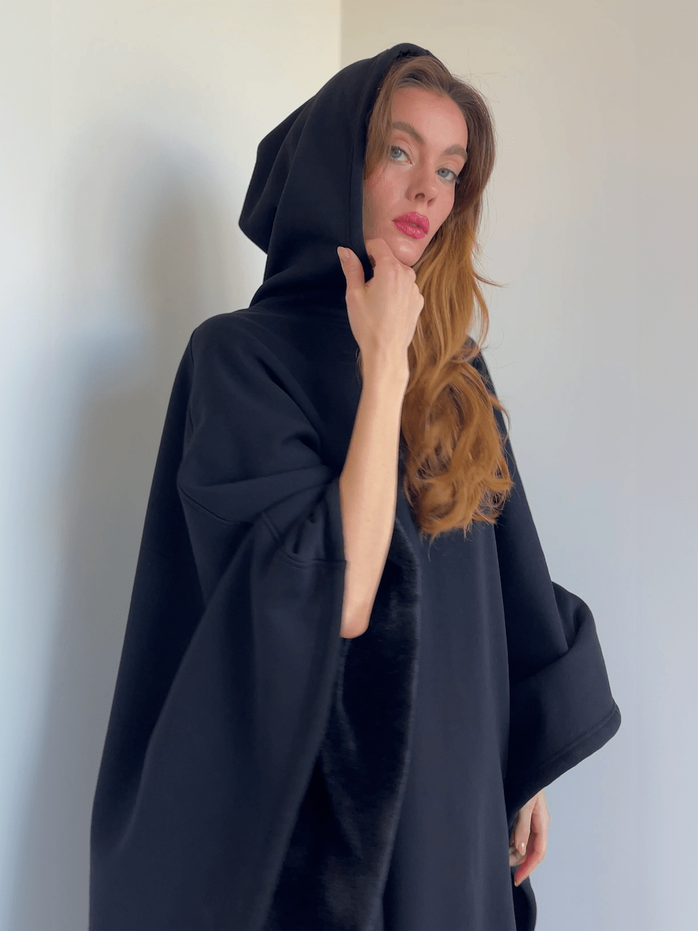 Hoodie French Terry Baumwolle 1,8 kg beschwert – Bild 10