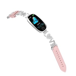 Altrosa Liebes-Charm-Armband
