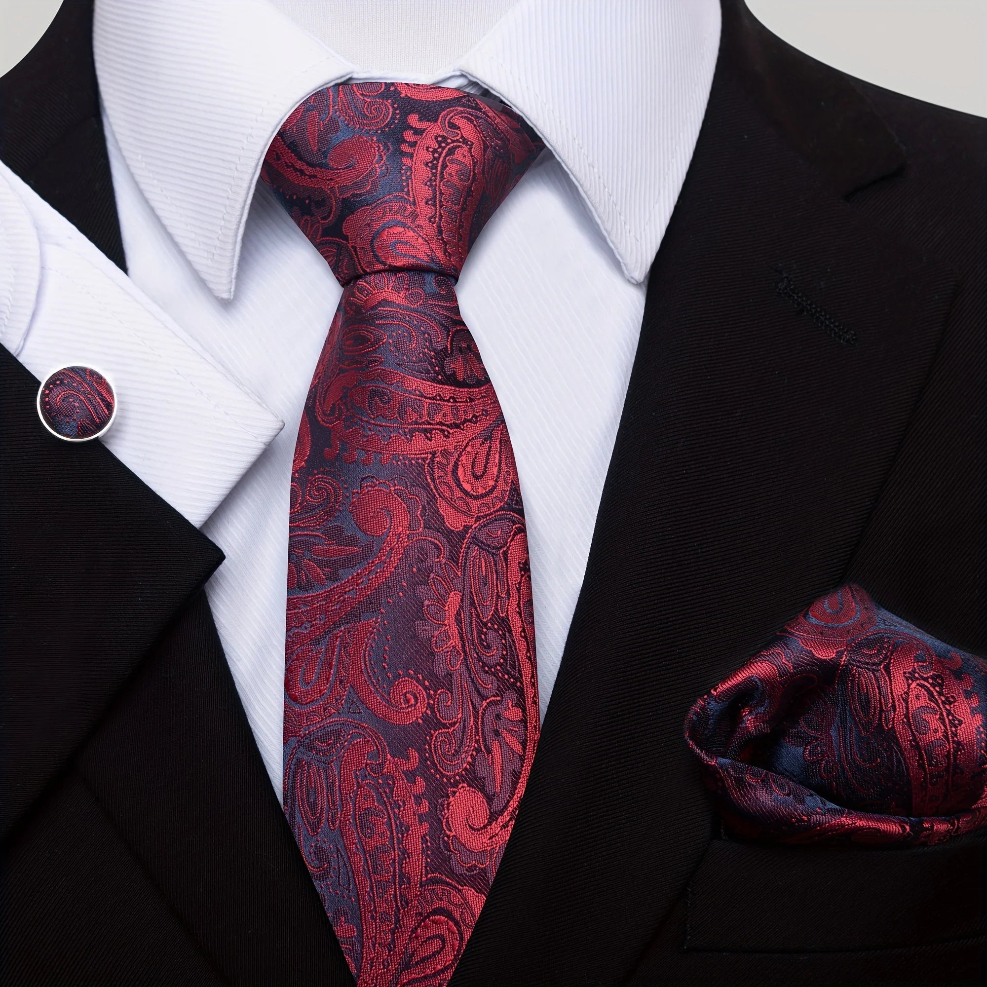 Herren Krawatten-Set luxuriös für Business & Festtage – Bild 19