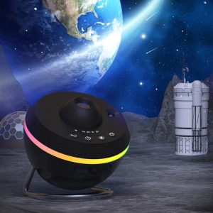 Projektionslampe Sternenhimmel RGB-LED mit Timer & Fernbedienung