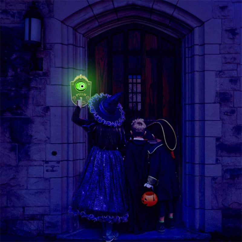 Halloween Türklingel mit Gruselauge, Sound & Bewegungseffekt – Bild 7