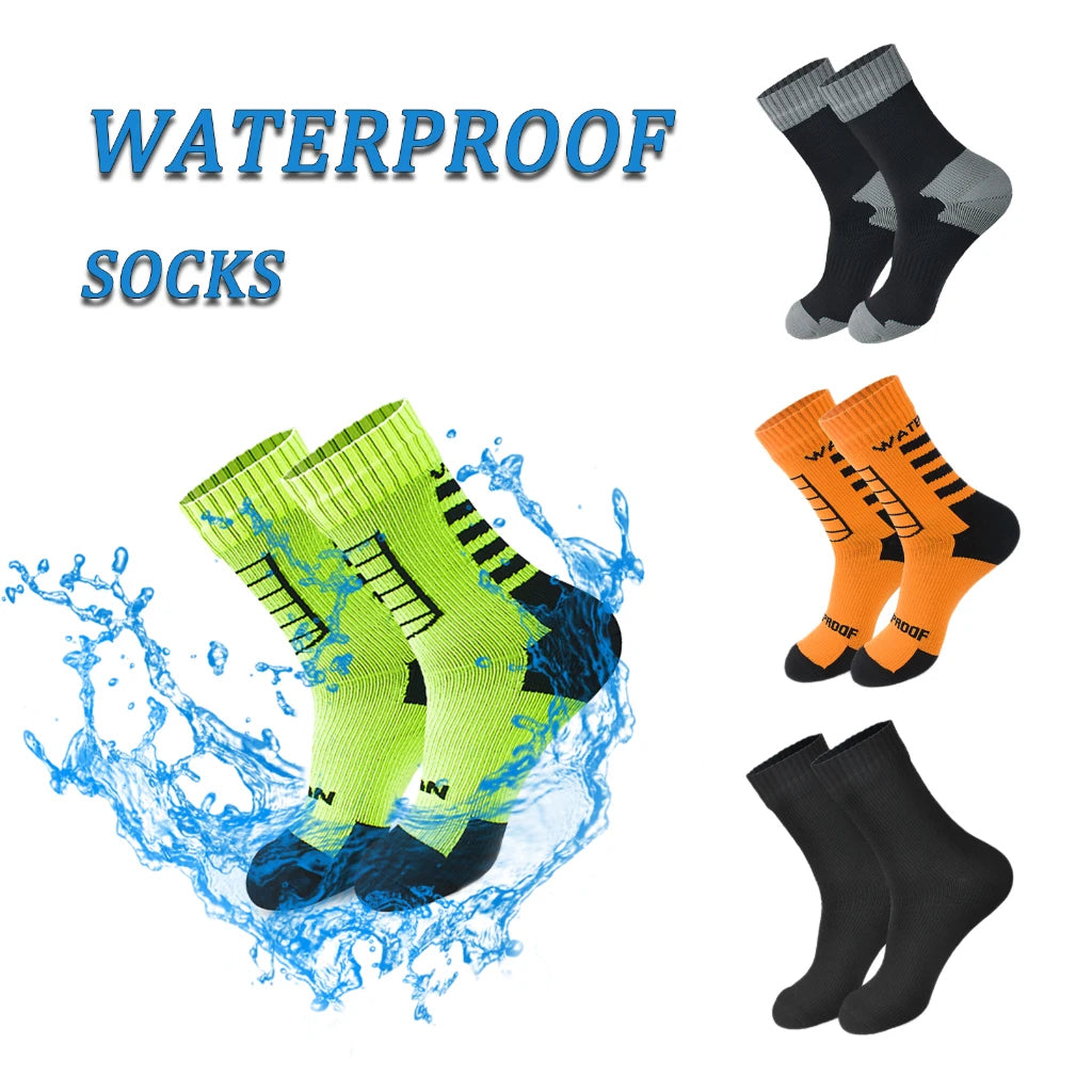 Wasserdichte Outdoor Socken – Atmungsaktiv & Fleece-gefüttert – Bild 14