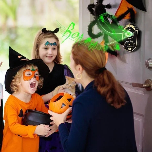 Halloween Türklingel mit Gruselauge, Sound & Bewegungseffekt – Bild 6