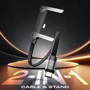 USB-C Ladekabel 240W mit 90° Gaming-Ständer 1,5m