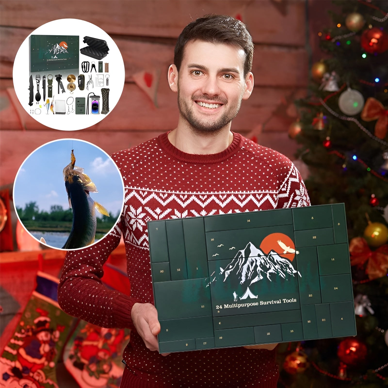 Survival Kit Adventskalender für Männer Outdoor – Bild 3
