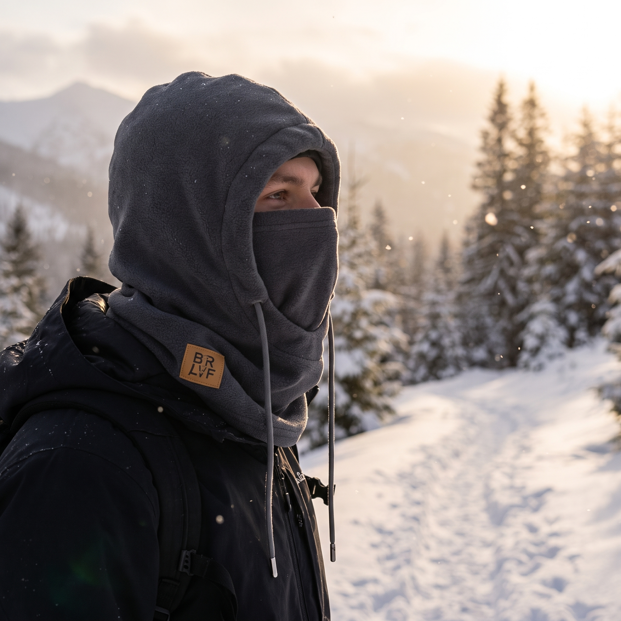 Sturmhaube Unisex Feuchtigkeitsableitend Verstellbar – Bild 7