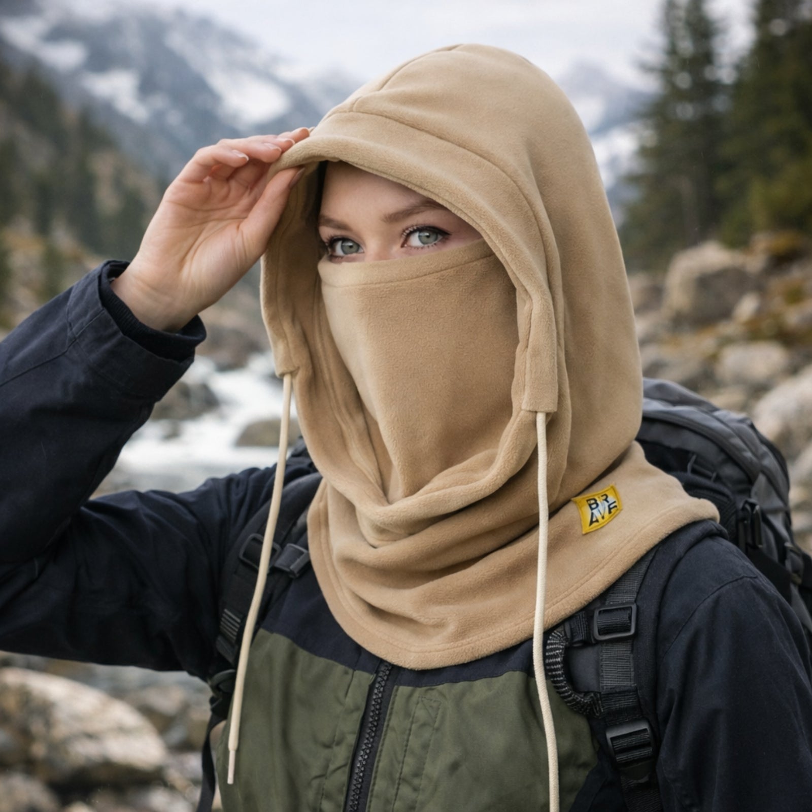 Sturmhaube Unisex Feuchtigkeitsableitend Verstellbar – Bild 9