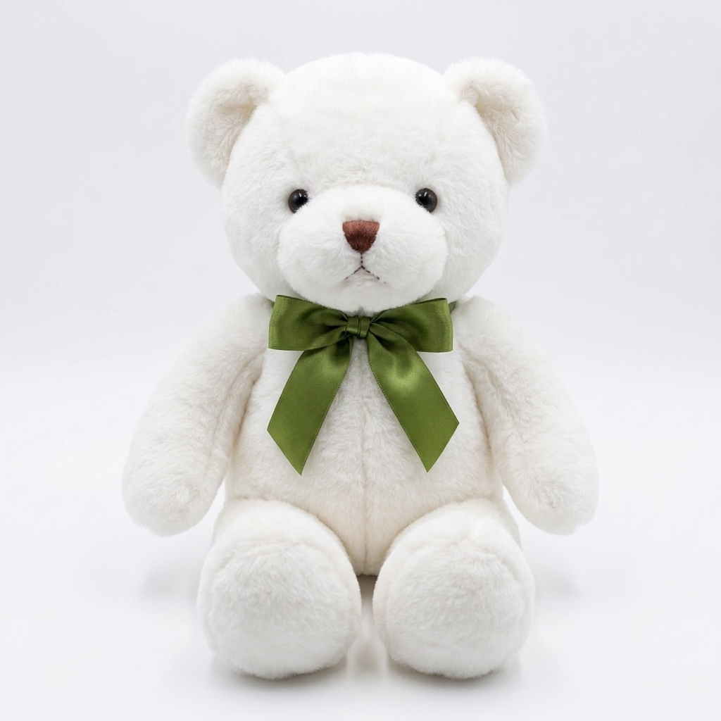 Plüsch-Teddybär mit Strukturfell – Ideal als Geschenk & Deko – Bild 3