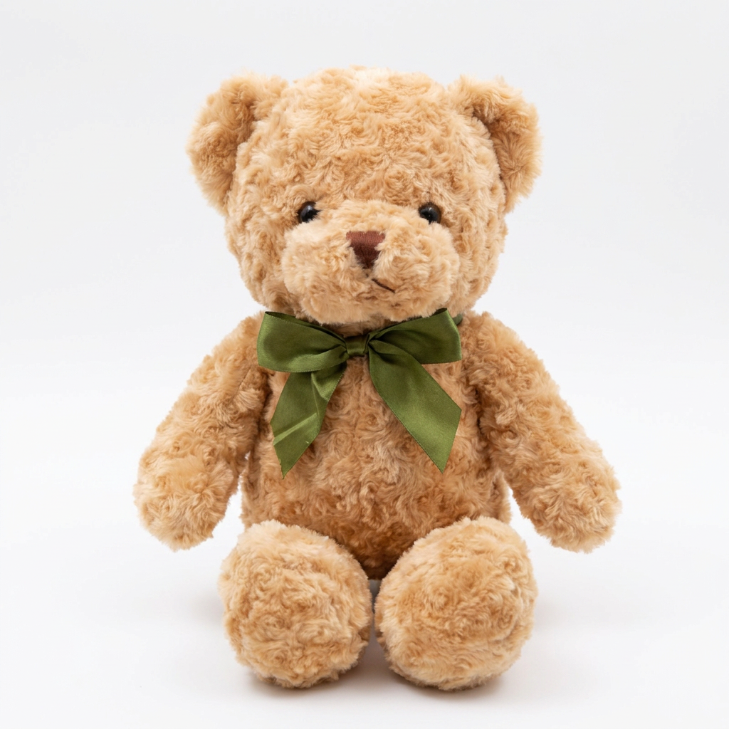 Plüsch-Teddybär mit Strukturfell – Ideal als Geschenk & Deko – Bild 6