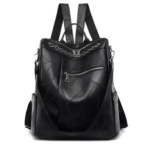 Damen Rucksack wandlungsfähig mit mehreren Fächern