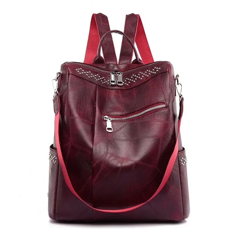 Damen Rucksack wandlungsfähig mit mehreren Fächern – Bild 3