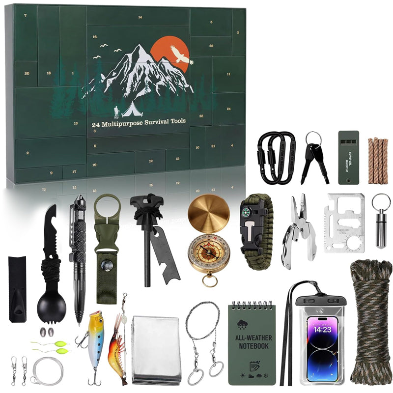 Survival Kit Adventskalender für Männer Outdoor – Bild 18