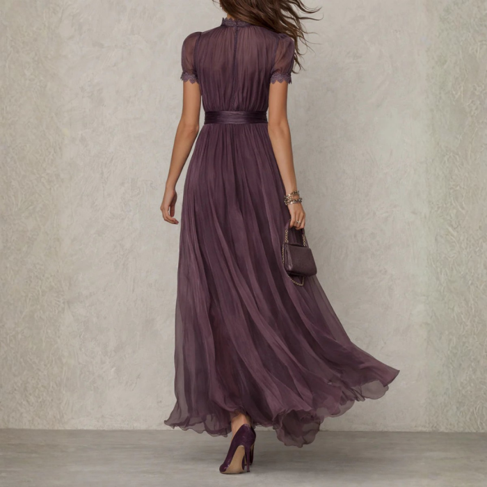 Livia___Elegante_Lange_Mouwen_Maxi_Jurk_Dames_1