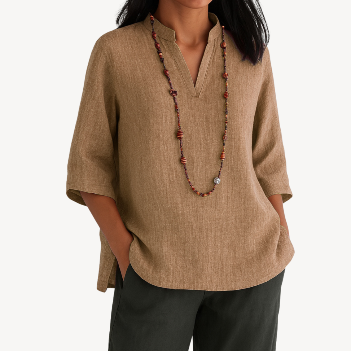 Victoria___Relaxed_Linen_Tunic_Top_with_Minimalist_Design_-_Lumina_1